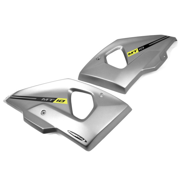 Pyramid Plastics Pyramid sport fairing panels | matte metallic grey (night fluo matte) | yamaha mt-10 2016>2021